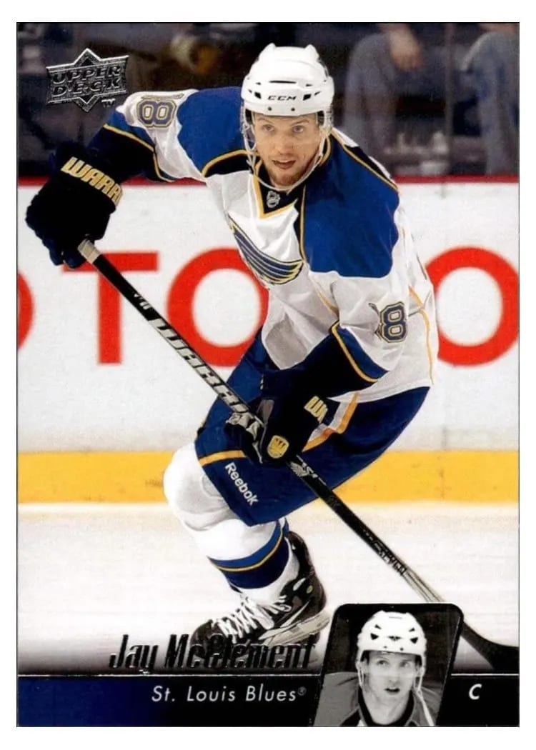 2010 Upper Deck Jay McClement #33 card