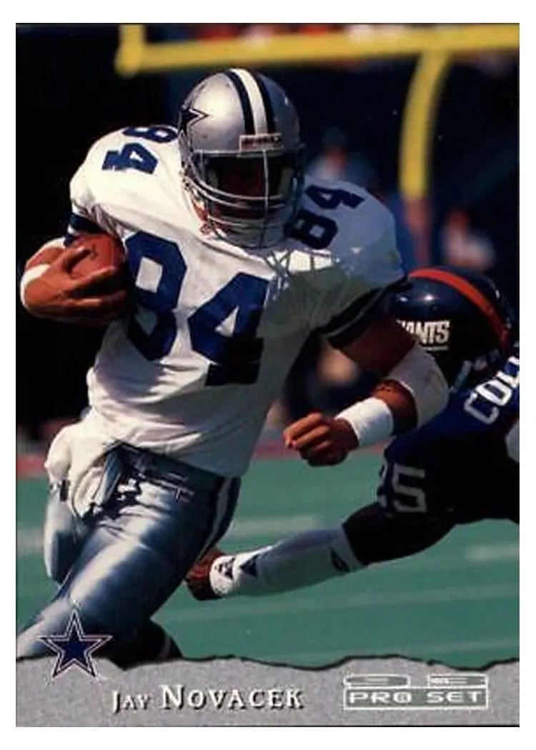1993 Pro Set Jay Novacek #38 card