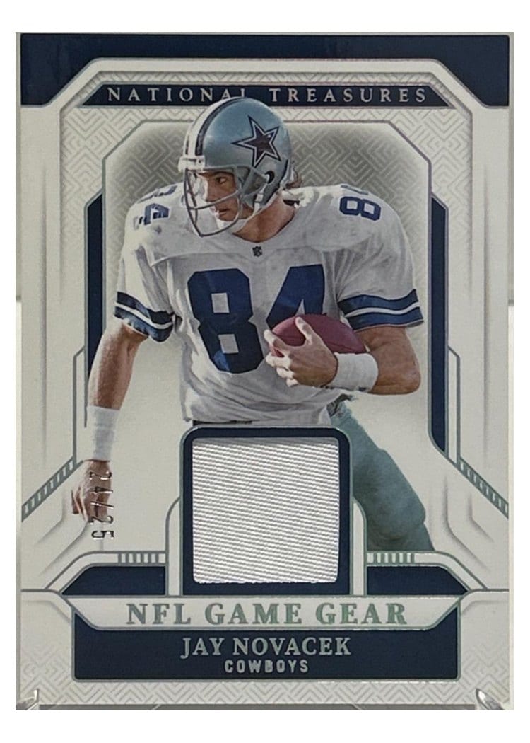 2024 Panini National Treasures NFL Game Gear Jay Novacek #8 card