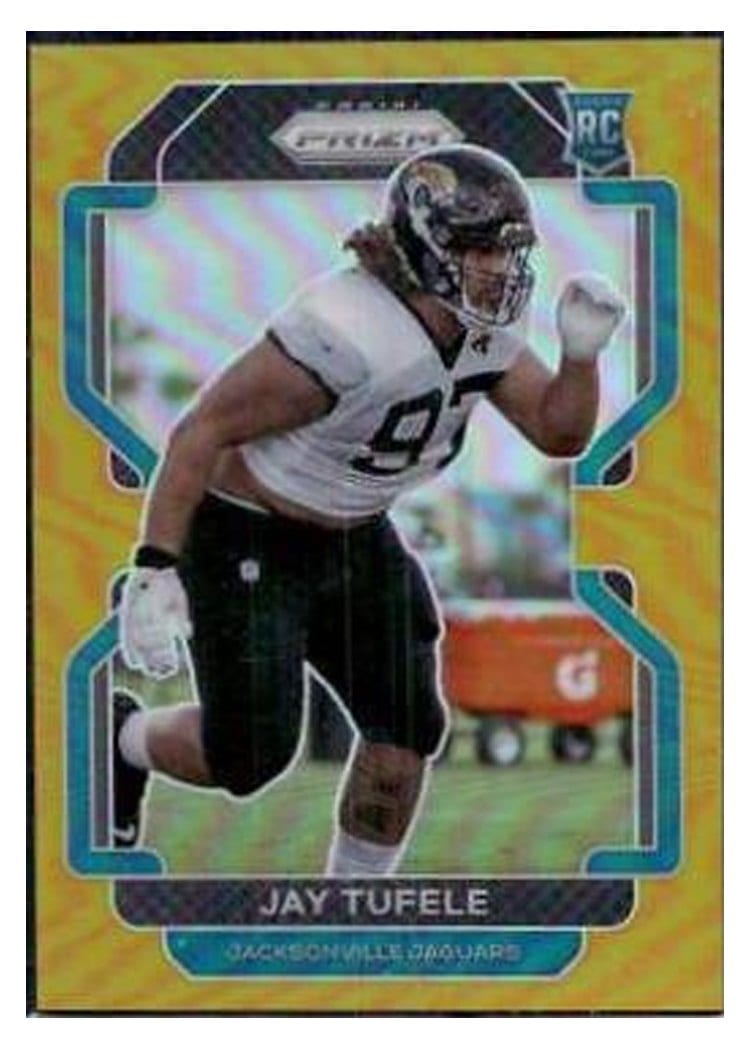 2021 Panini Prizm Base Set Jay Tufele #440 card