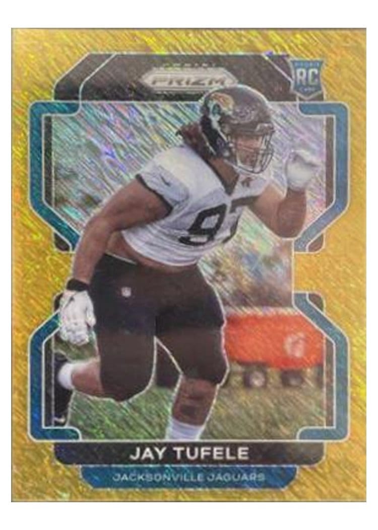 2021 Panini Prizm Base Set Jay Tufele #440 card