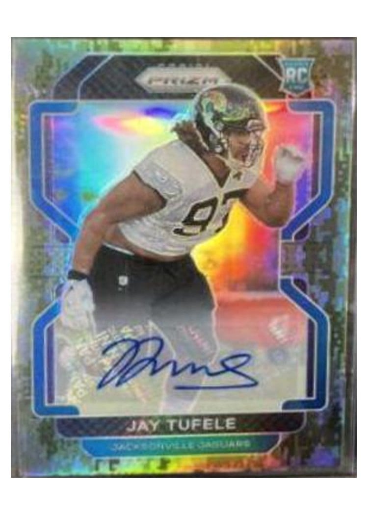 2021 Panini Prizm Base Set Jay Tufele #440 card
