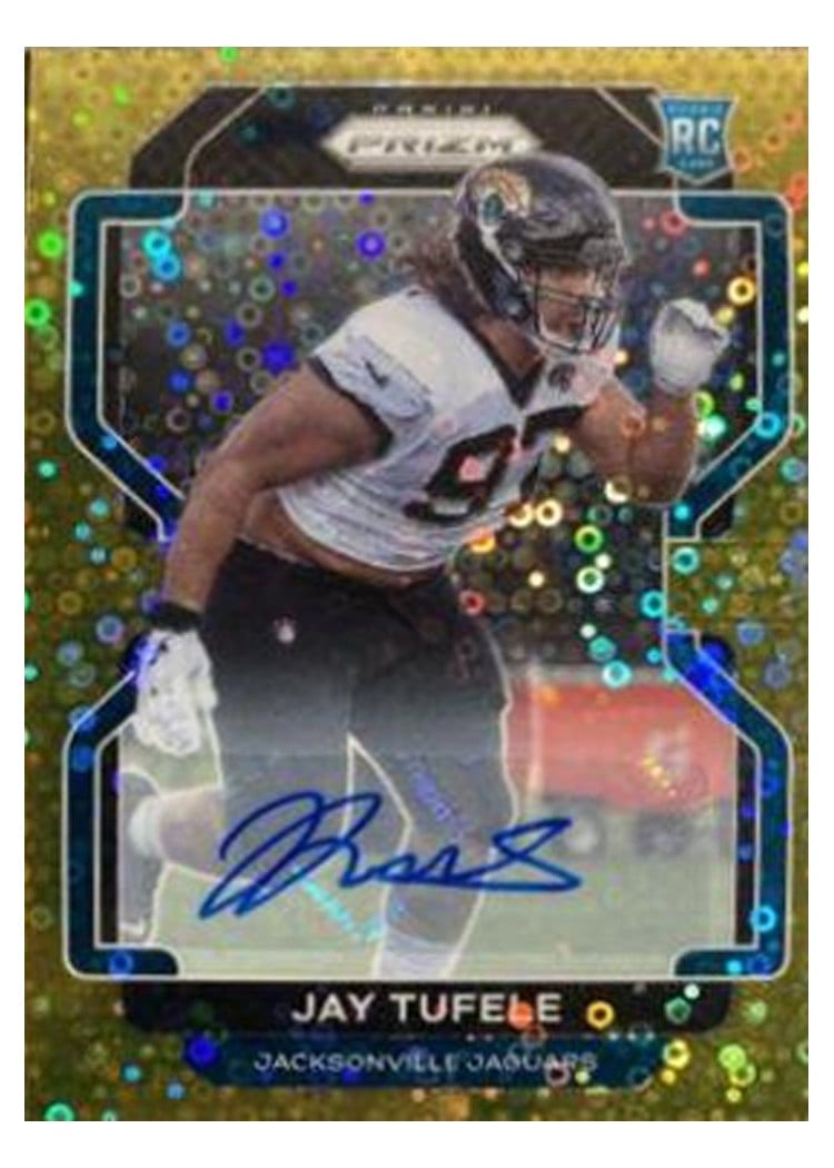 2021 Panini Prizm Base Set Jay Tufele #440 card