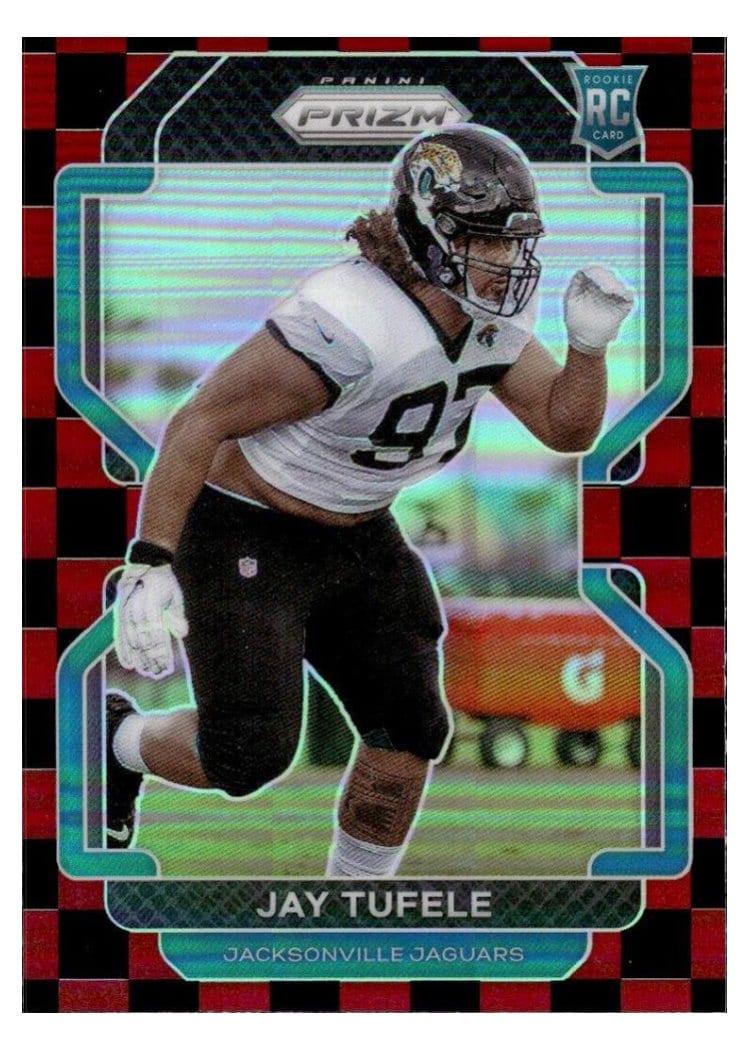2021 Panini Prizm Base Set Jay Tufele #440 card