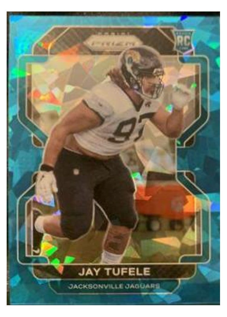 2021 Panini Prizm Base Set Jay Tufele #440 card
