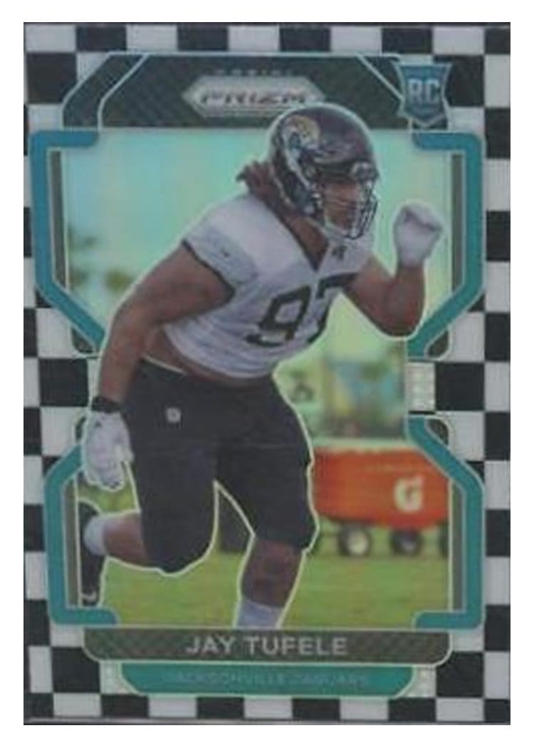 2021 Panini Prizm Base Set Jay Tufele #440 card