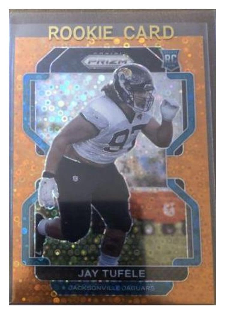 2021 Panini Prizm Base Set Jay Tufele #440 card