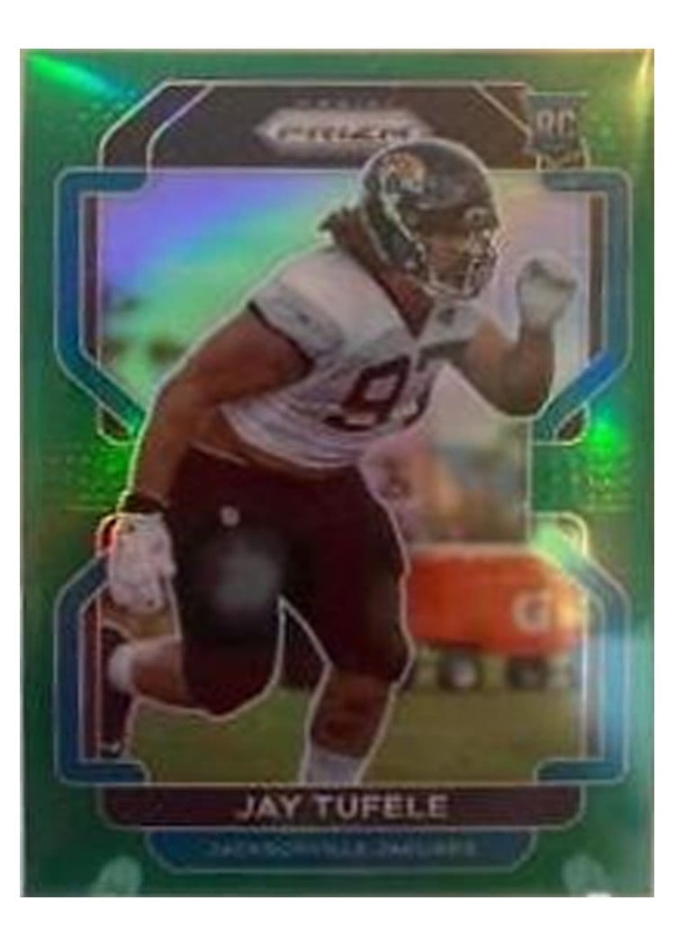 2021 Panini Prizm Base Set Jay Tufele #440 card