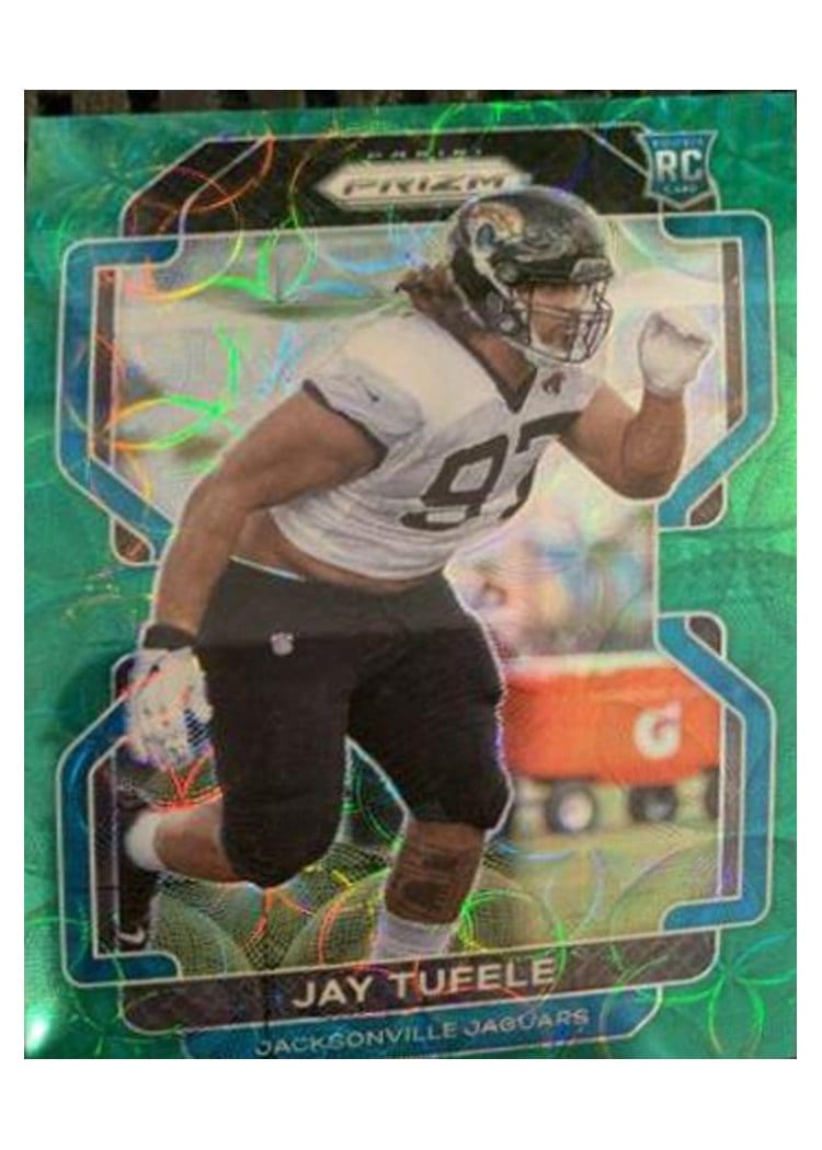 2021 Panini Prizm Base Set Jay Tufele #440 card