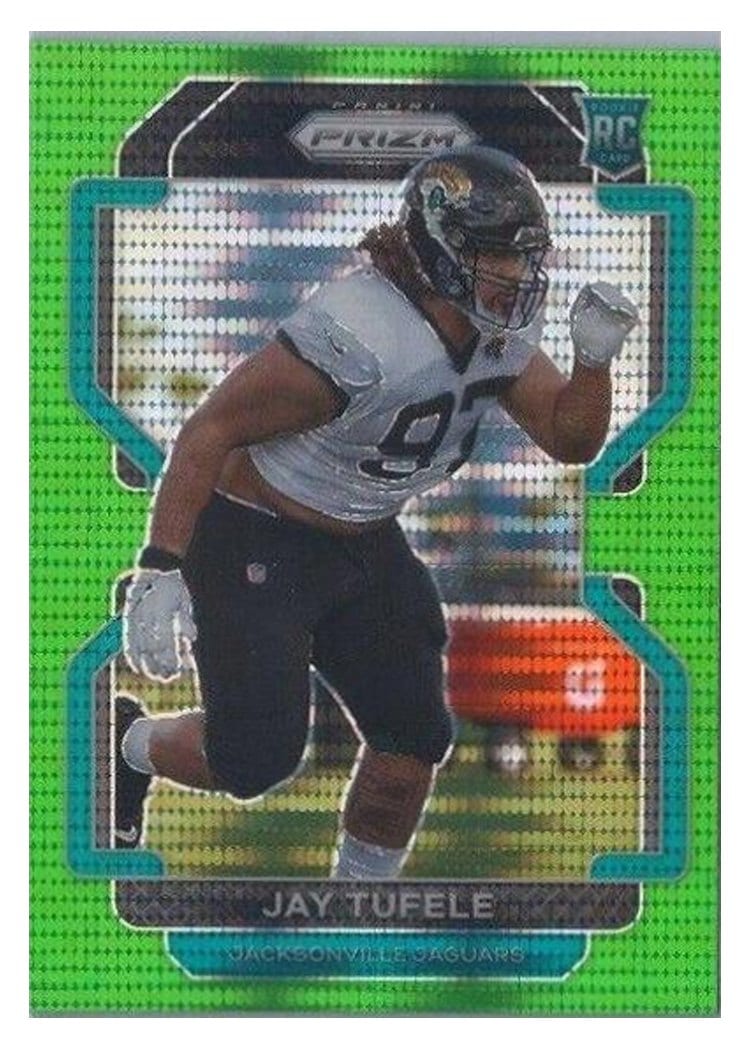 2021 Panini Prizm Base Set Jay Tufele #440 card