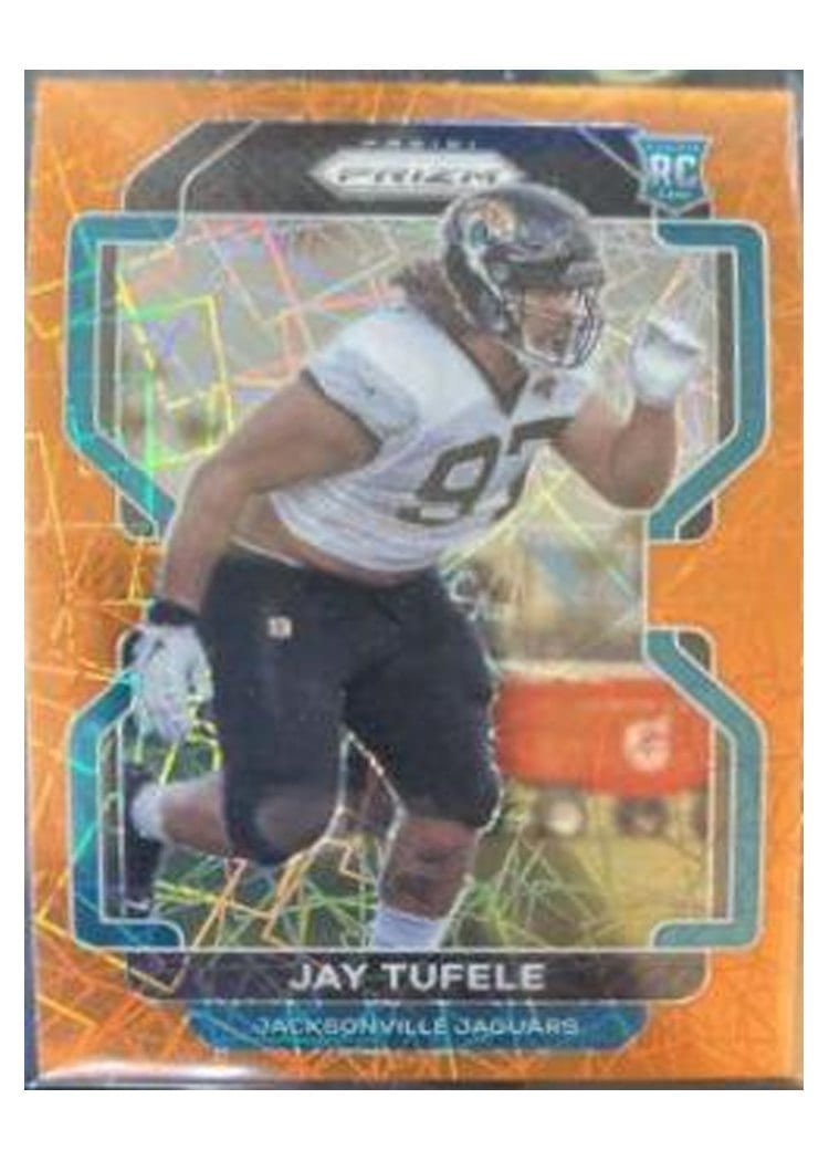 2021 Panini Prizm Base Set Jay Tufele #440 card