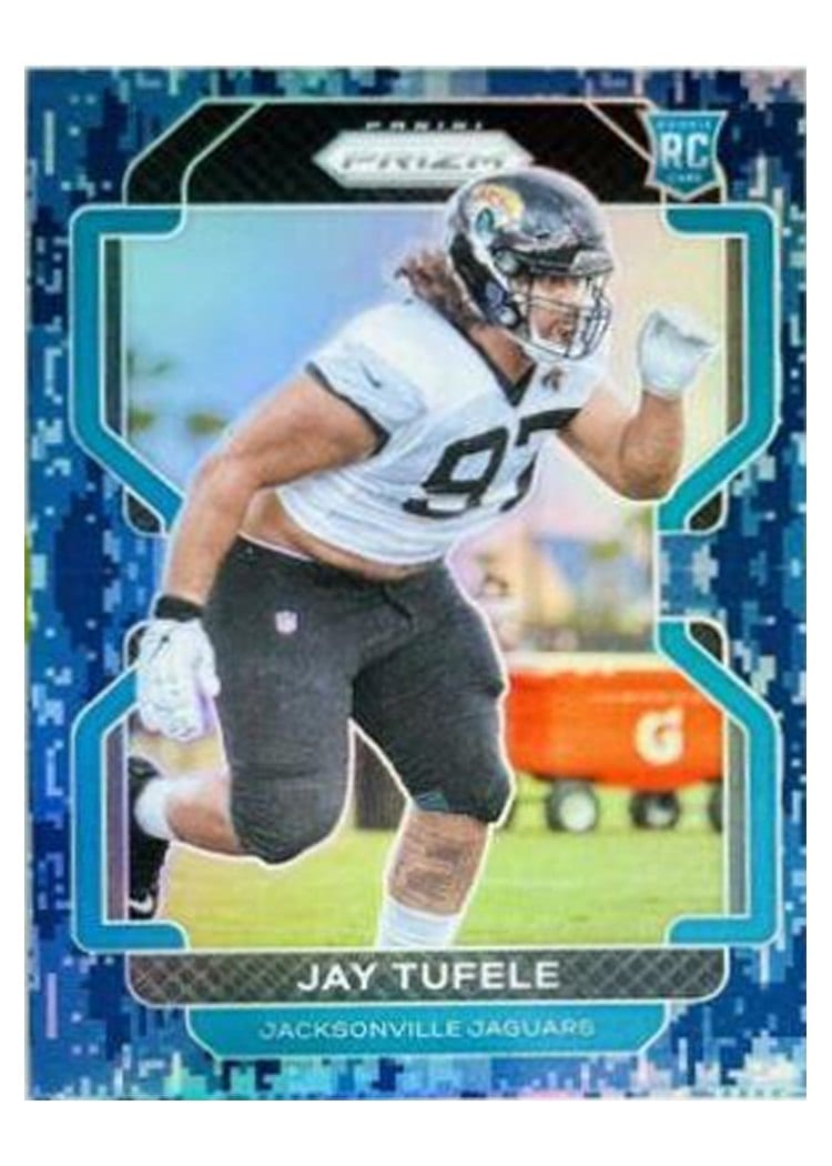2021 Panini Prizm Base Set Jay Tufele #440 card