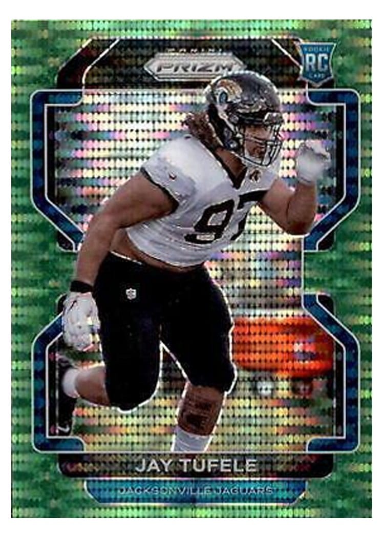 2021 Panini Prizm Base Set Jay Tufele #440 card