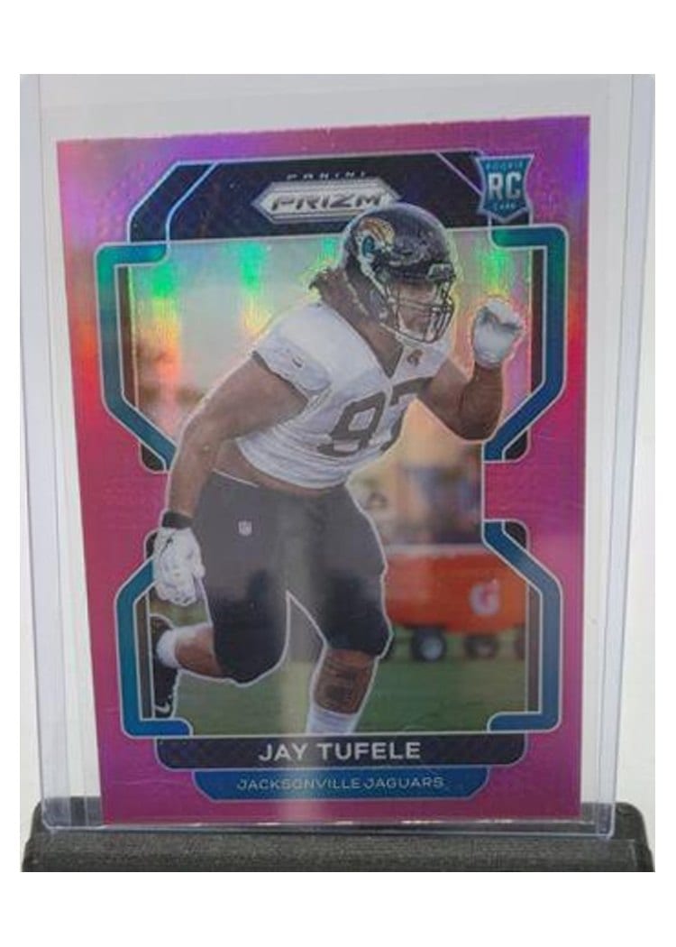 2021 Panini Prizm Base Set Jay Tufele #440 card