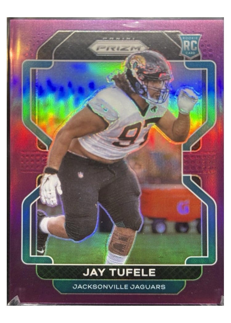 2021 Panini Prizm Base Set Jay Tufele #440 card