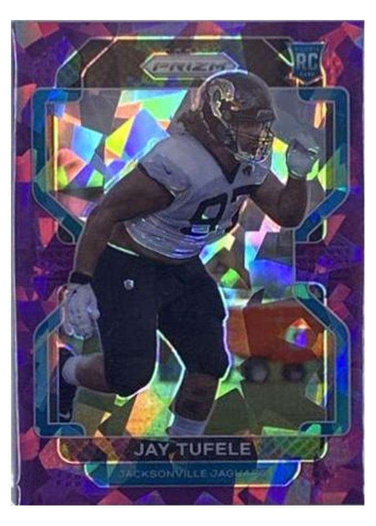 2021 Panini Prizm Base Set Jay Tufele #440 card