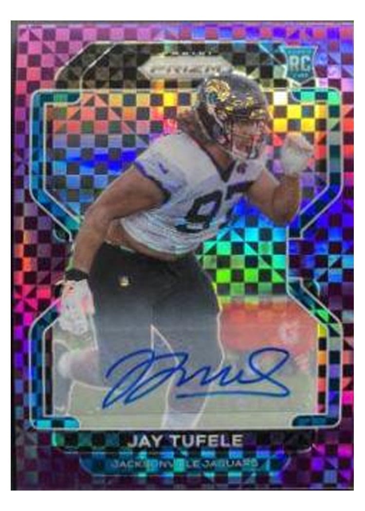 2021 Panini Prizm Base Set Jay Tufele #440 card