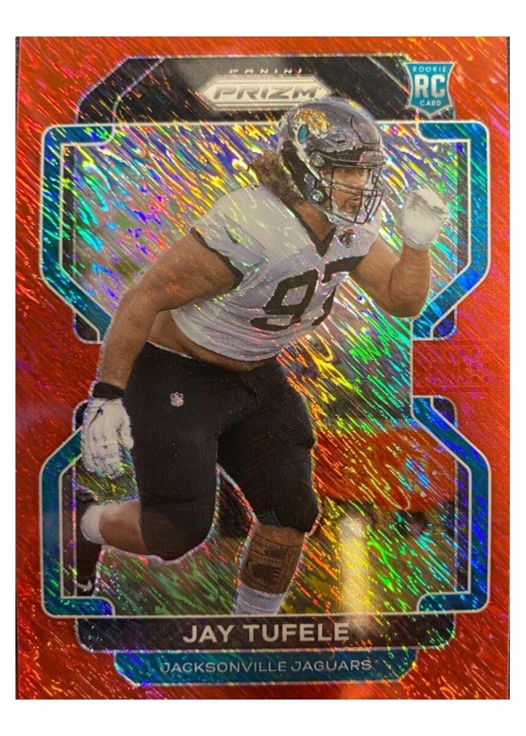 2021 Panini Prizm Base Set Jay Tufele #440 card