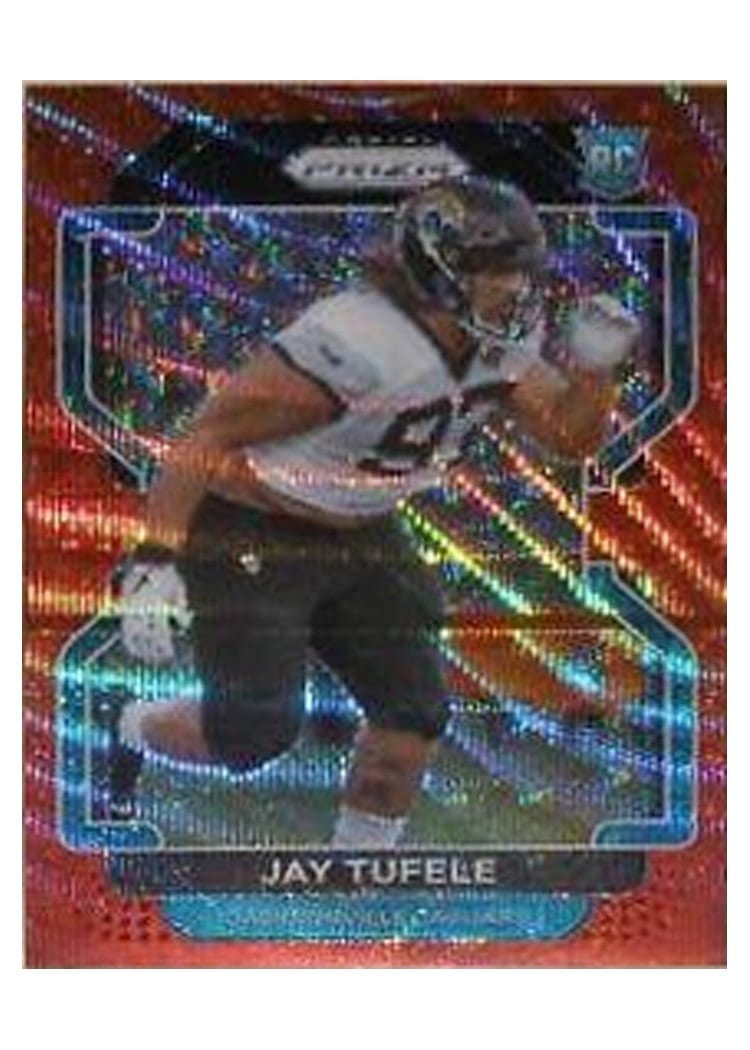 2021 Panini Prizm Base Set Jay Tufele #440 card