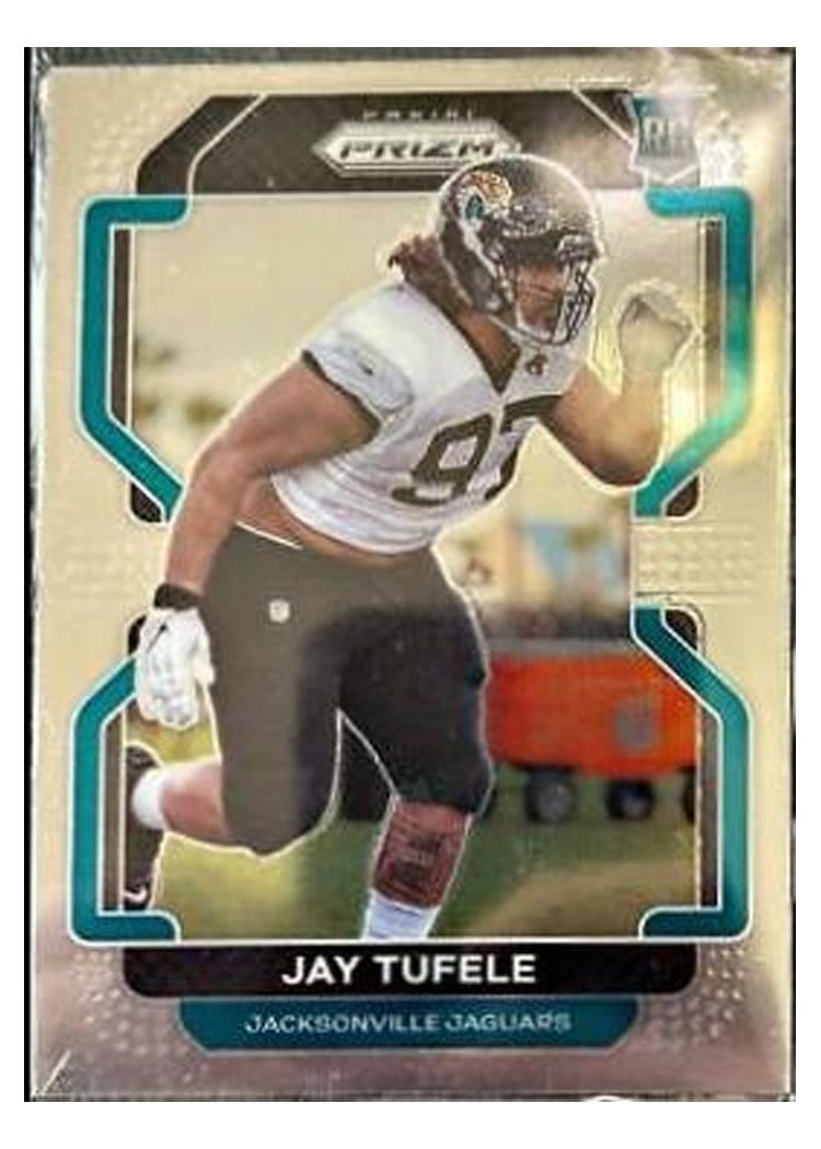 2021 Panini Prizm Base Set Jay Tufele Snakeskin Prizm #440 card