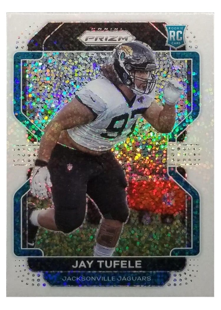 2021 Panini Prizm Base Set Jay Tufele #440 card