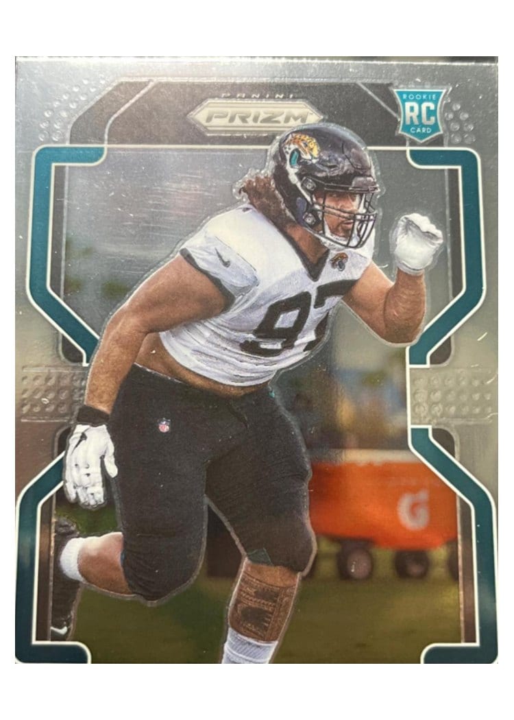 2021 Panini Prizm Base Set Jay Tufele #440 card