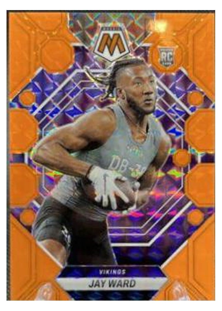 2023 Panini Mosaic Base Set Jay Ward Orange Fluorescent #332