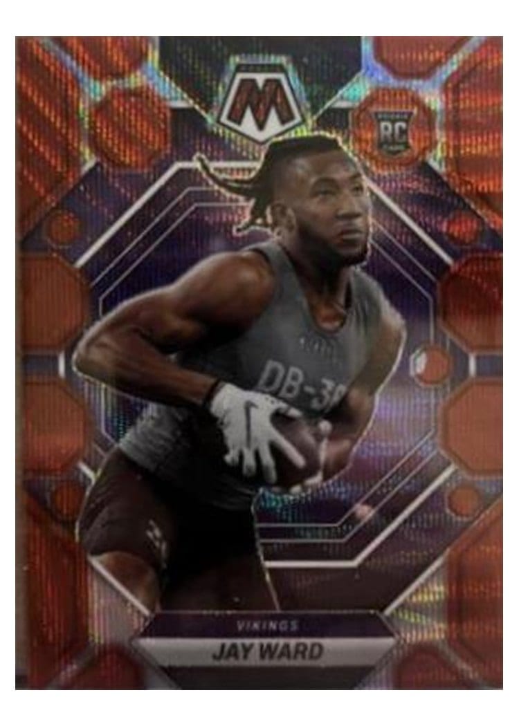 2023 Panini Mosaic Base Set Jay Ward Red Wave #332