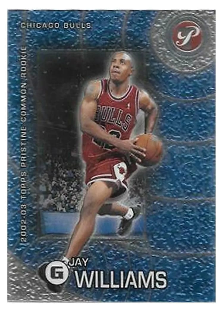 2002 Topps Pristine Jay Williams #54 card