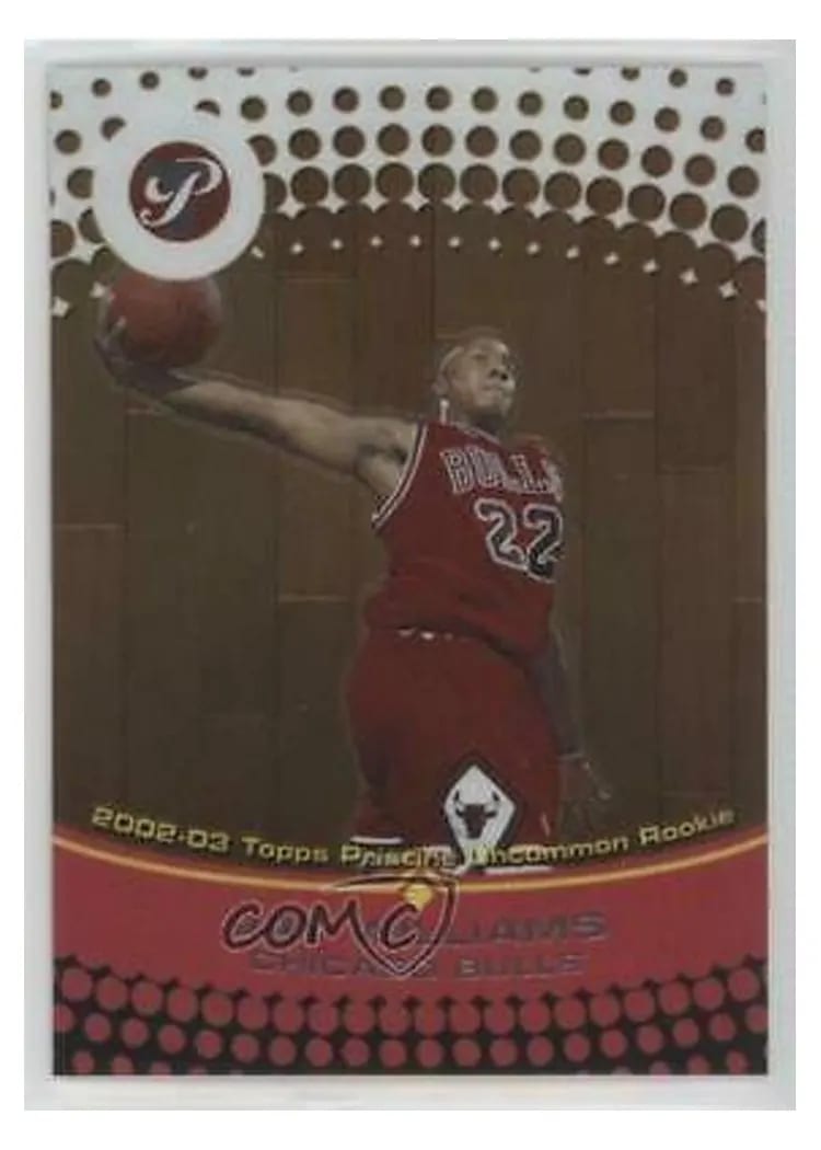 2002 Topps Pristine Jay Williams #55 card