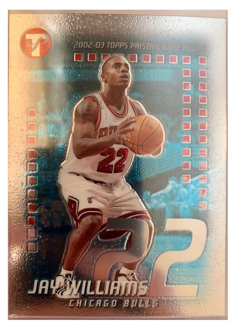 2002 Topps Pristine Jay Williams #56 card