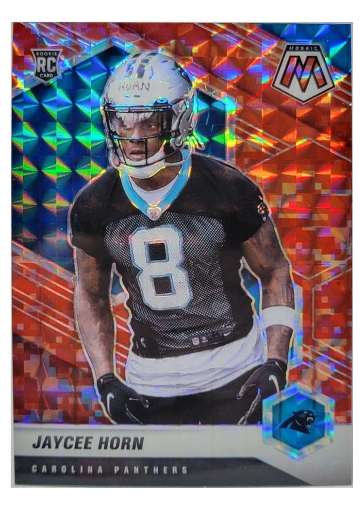 2021 Panini Mosaic Base Set Jaycee Horn #343 card