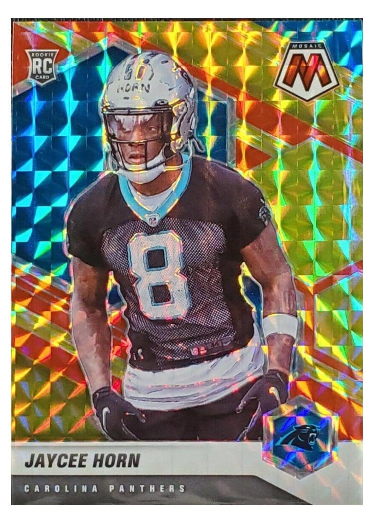 2021 Panini Mosaic Base Set Jaycee Horn #343 card