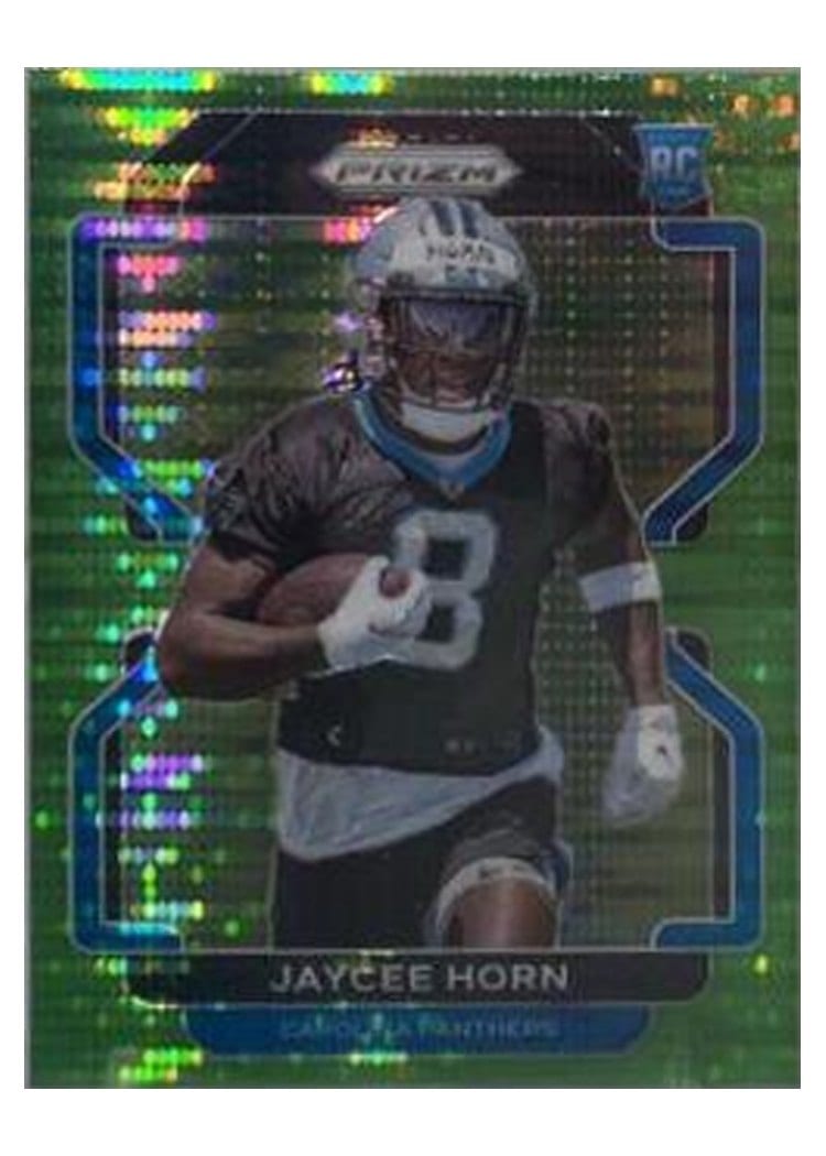 2021 Panini Prizm Base Set Jaycee Horn #373 card