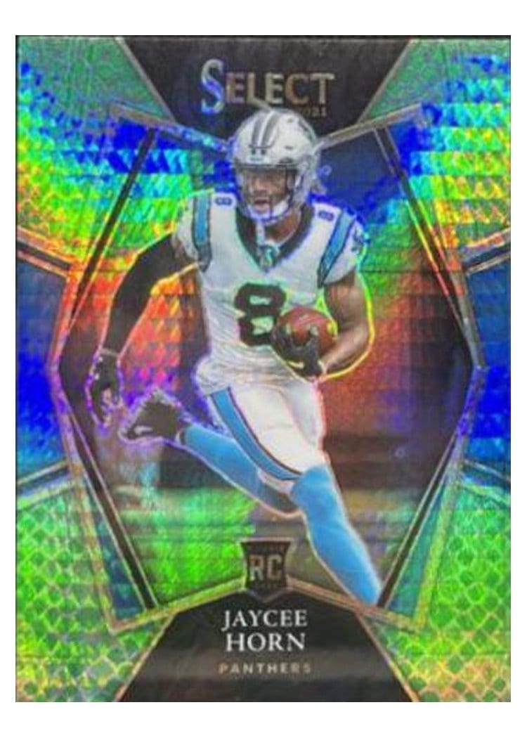 2021 Panini Select Base Set Jaycee Horn #185 card