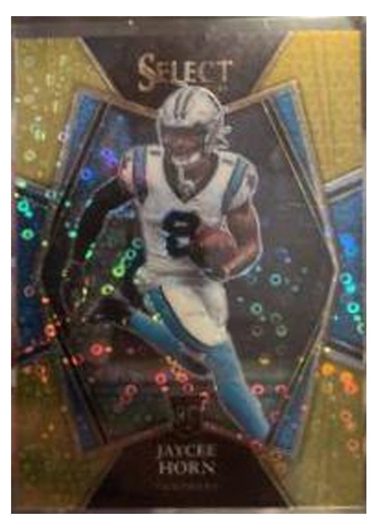 2021 Panini Select Base Set Jaycee Horn #185 card