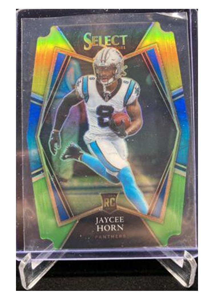 2021 Panini Select Base Set Jaycee Horn #185 card