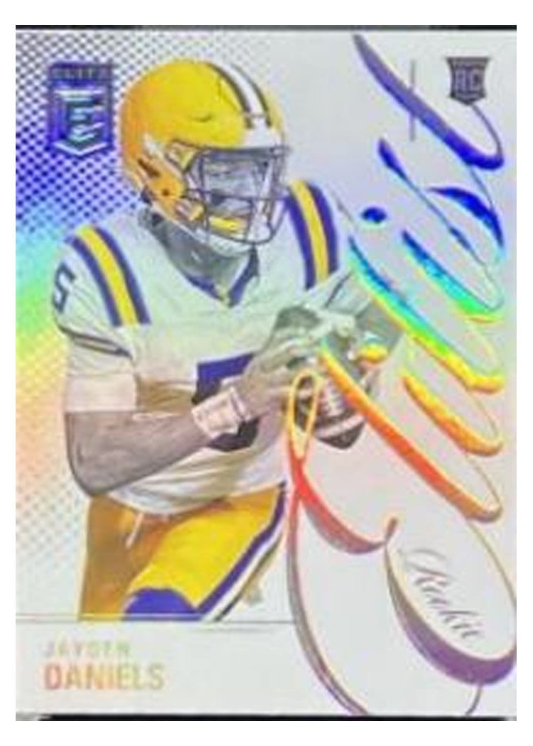 2024 Donruss Elite Rookie Elitist Jayden Daniels #15 card