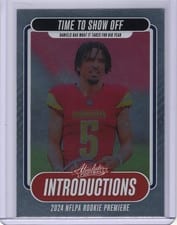 2024 Panini Absolute Introductions Jayden Daniels #I-JDS card