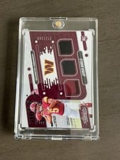 2024 Panini Absolute Tools of the Trade Triple Jayden Daniels #TOTT-JDS card