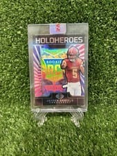 2024 Panini Illusions HoloHeroes Rookies Jayden Daniels #20 card