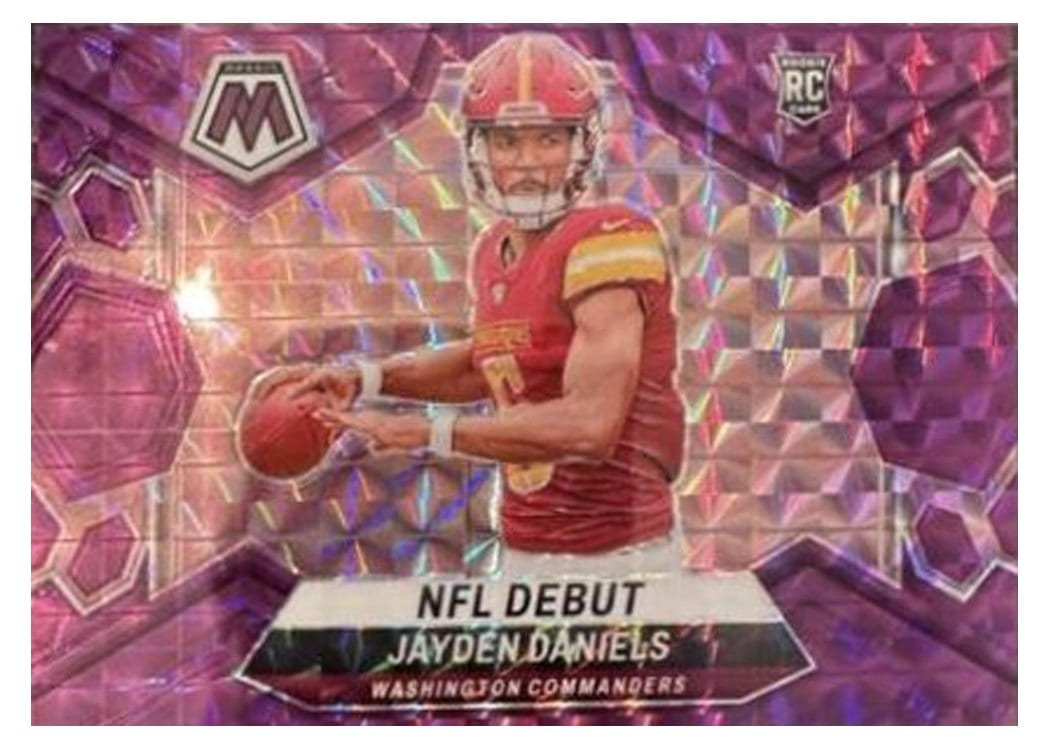 2024 Panini Mosaic Jayden Daniels #272 card