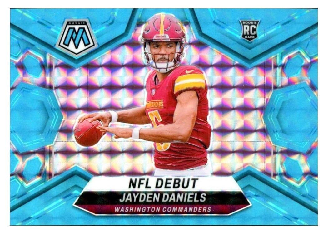 2024 Panini Mosaic Jayden Daniels #272 card
