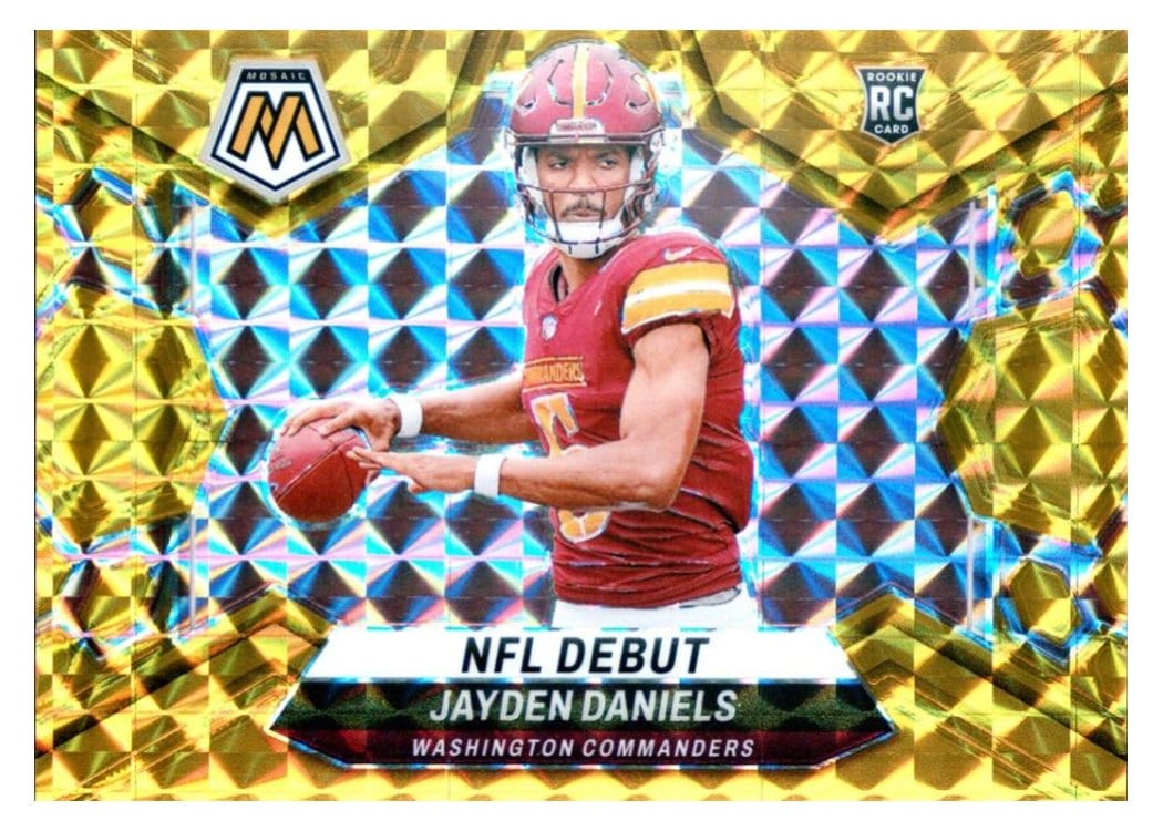 2024 Panini Mosaic Jayden Daniels #272 card