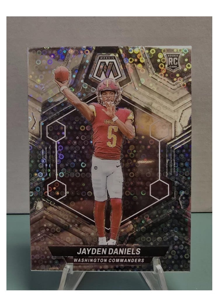 2024 Panini Mosaic Jayden Daniels #302 card