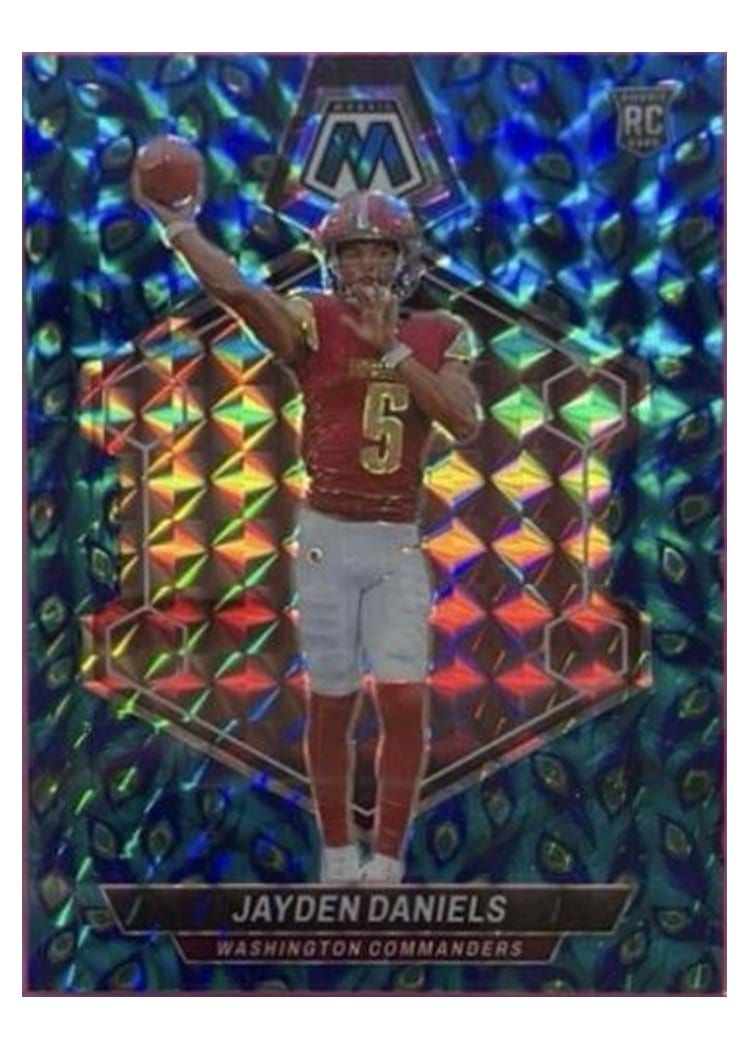 2024 Panini Mosaic Jayden Daniels #302 card