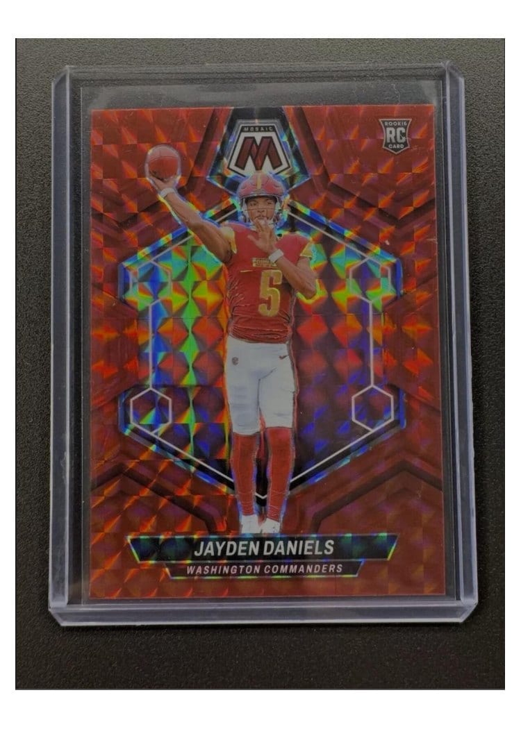 2024 Panini Mosaic Jayden Daniels #302 card