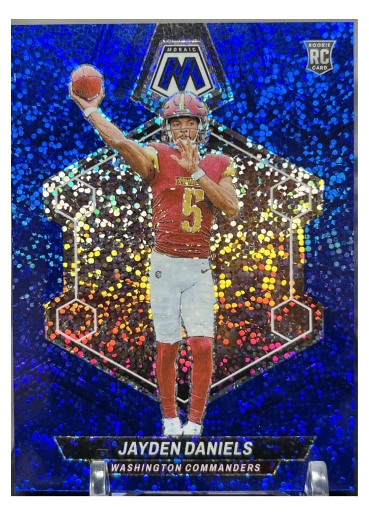 2024 Panini Mosaic Jayden Daniels #302 card