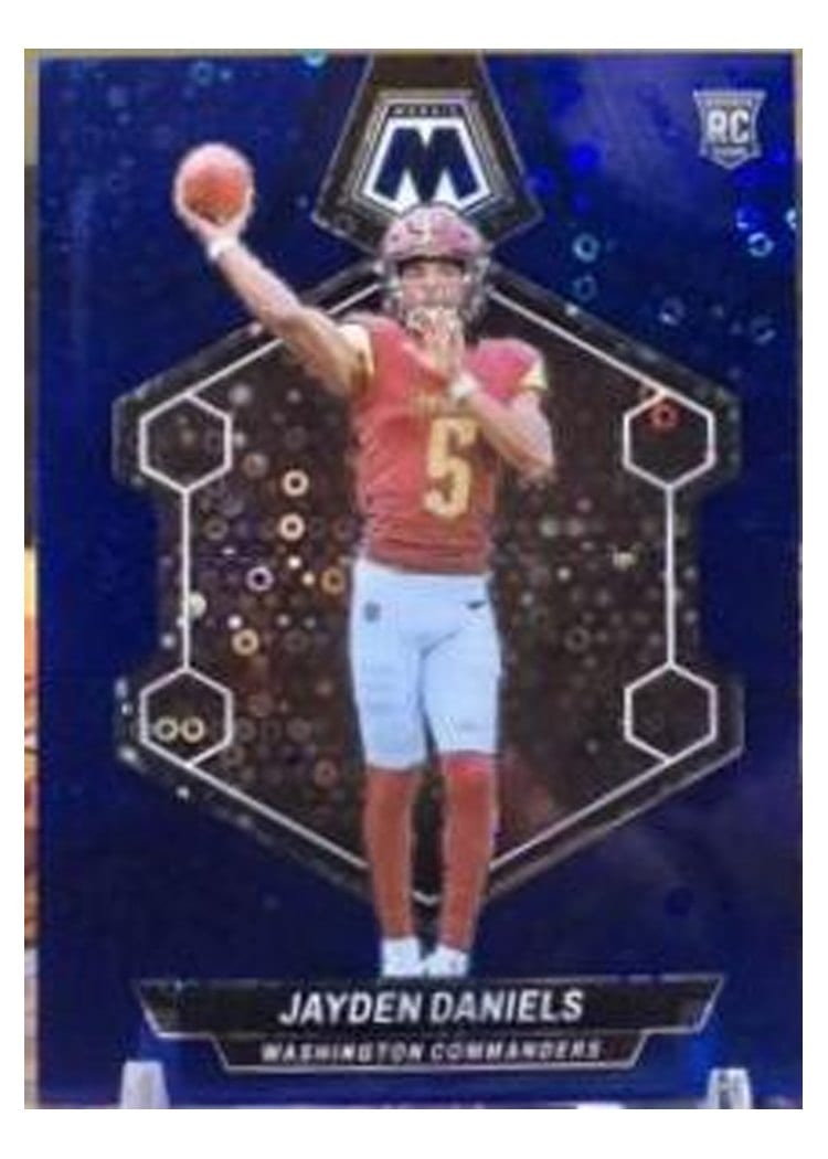 2024 Panini Mosaic Jayden Daniels #302 card