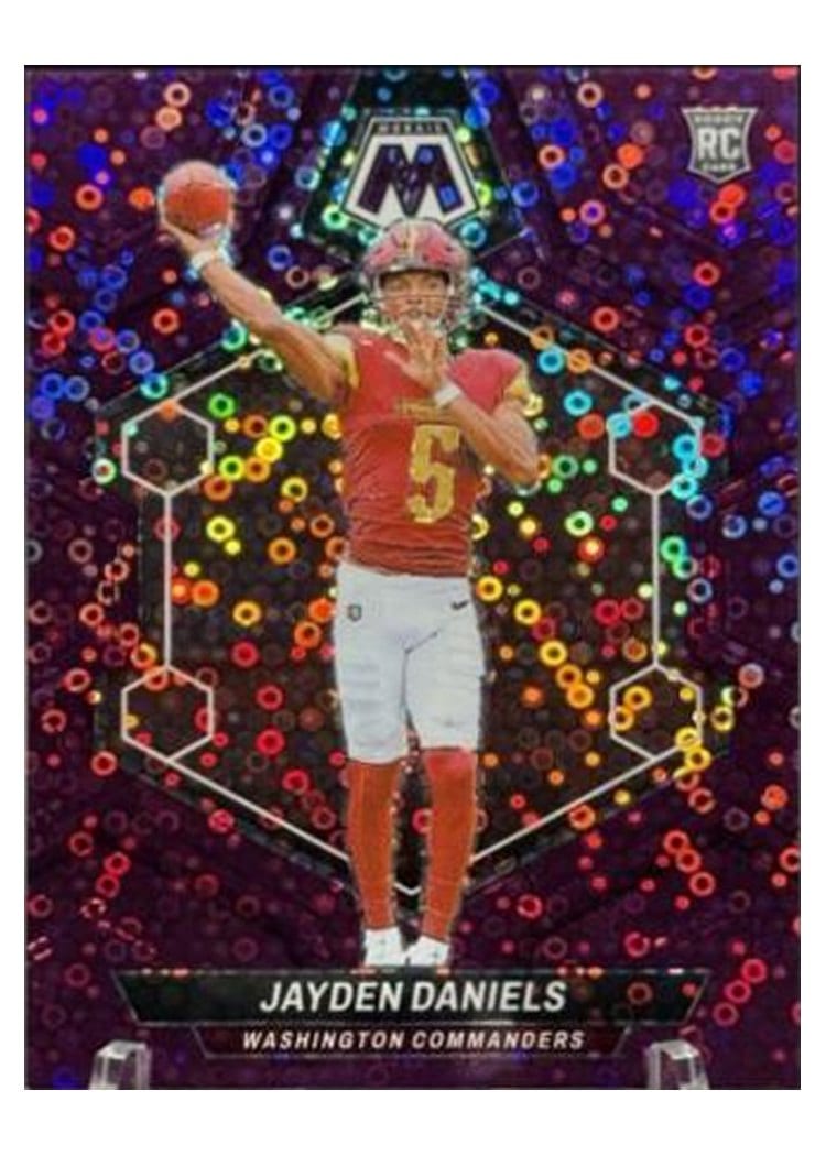 2024 Panini Mosaic Jayden Daniels #302 card